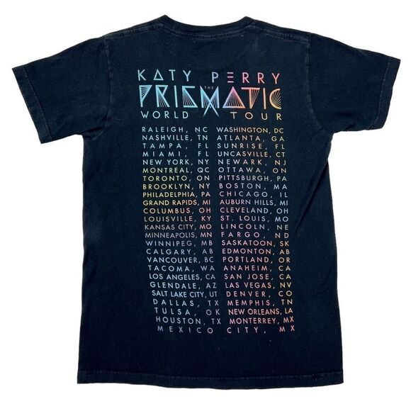 Katy Perry 2014 Prismatic Tour Tee Small - Picture 2 of 6